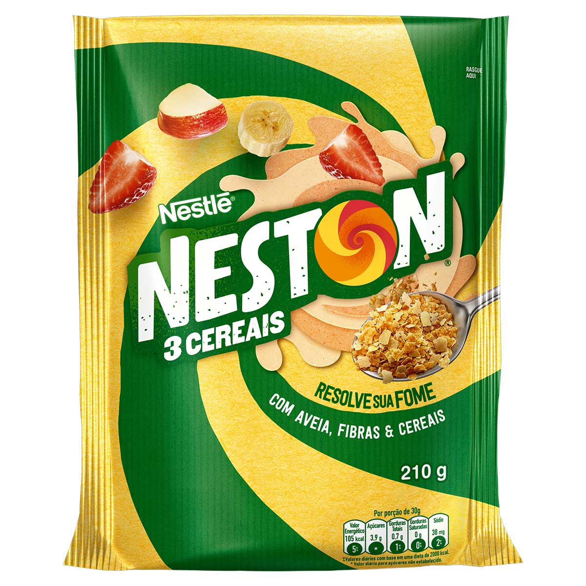 Cereal Neston 3 Cereais 210g