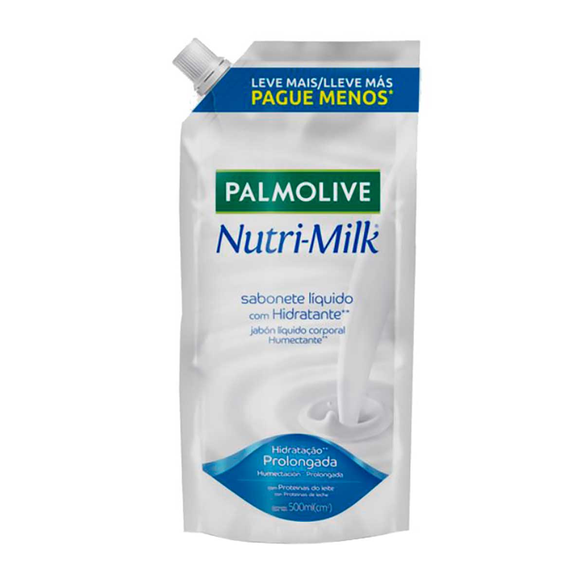 Sabonete Líquido para as Mãos Palmolive Nutri-Milk Nutre & Hidrata 500ml Sabonete Líquido para Mãos