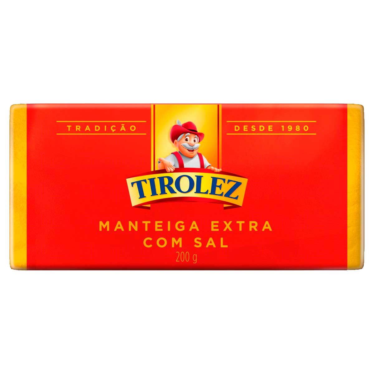 Manteiga Extra com Sal Tirolez 200g