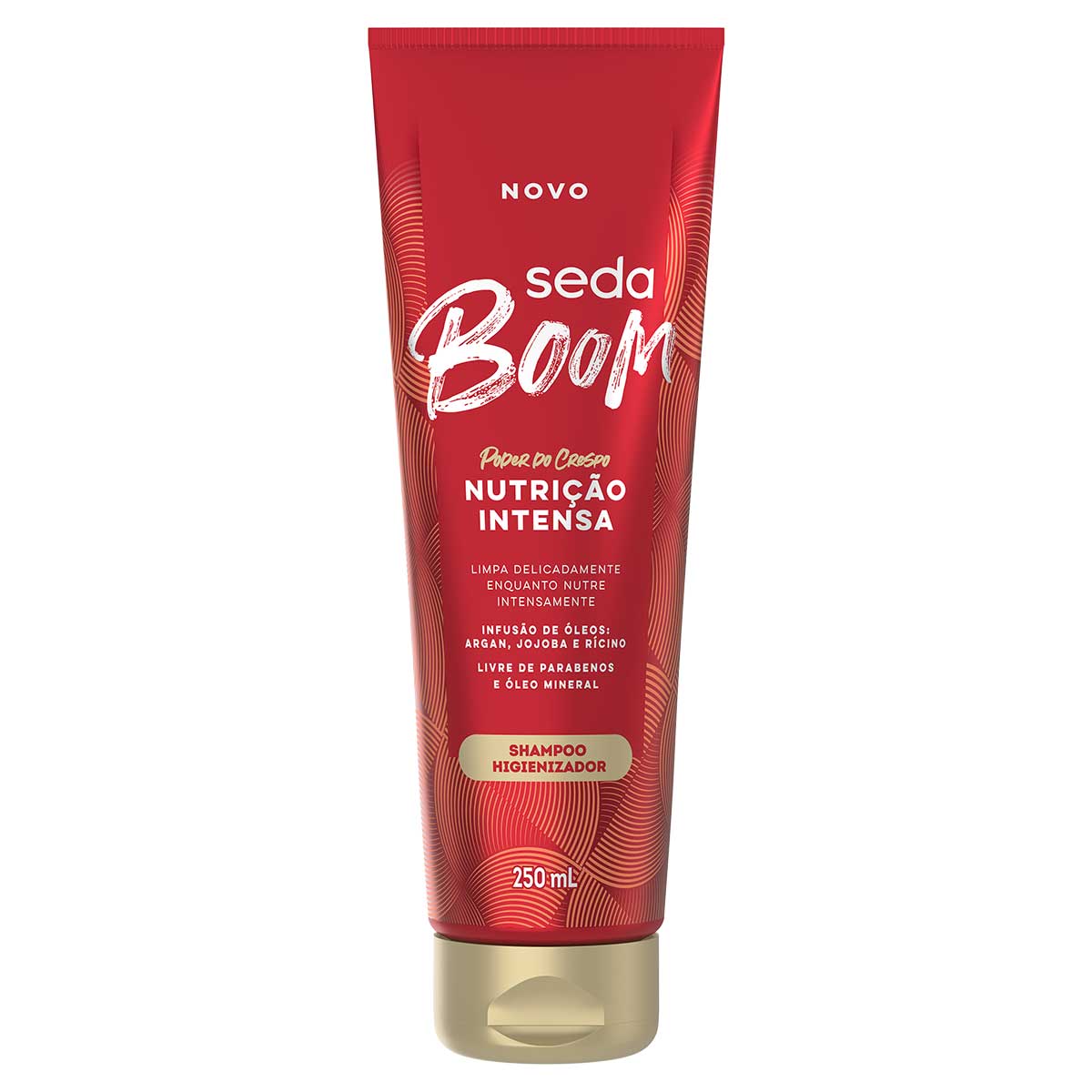 Shampoo Higienizador Seda Boom Nutrição Intensa 250ml