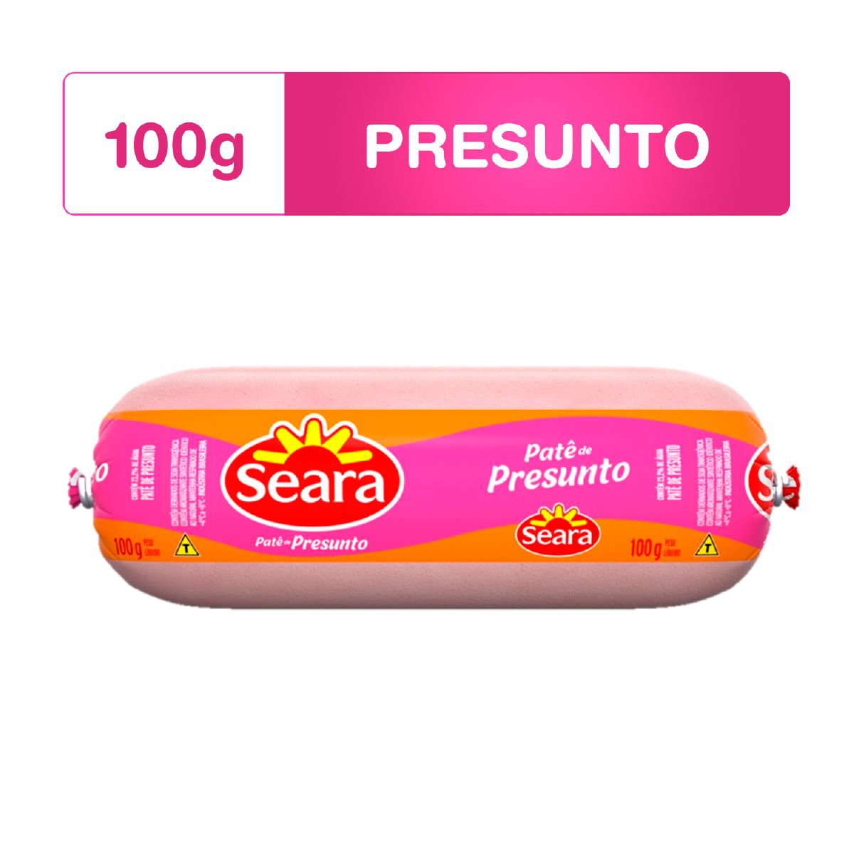 Patê de Presunto Seara 100g