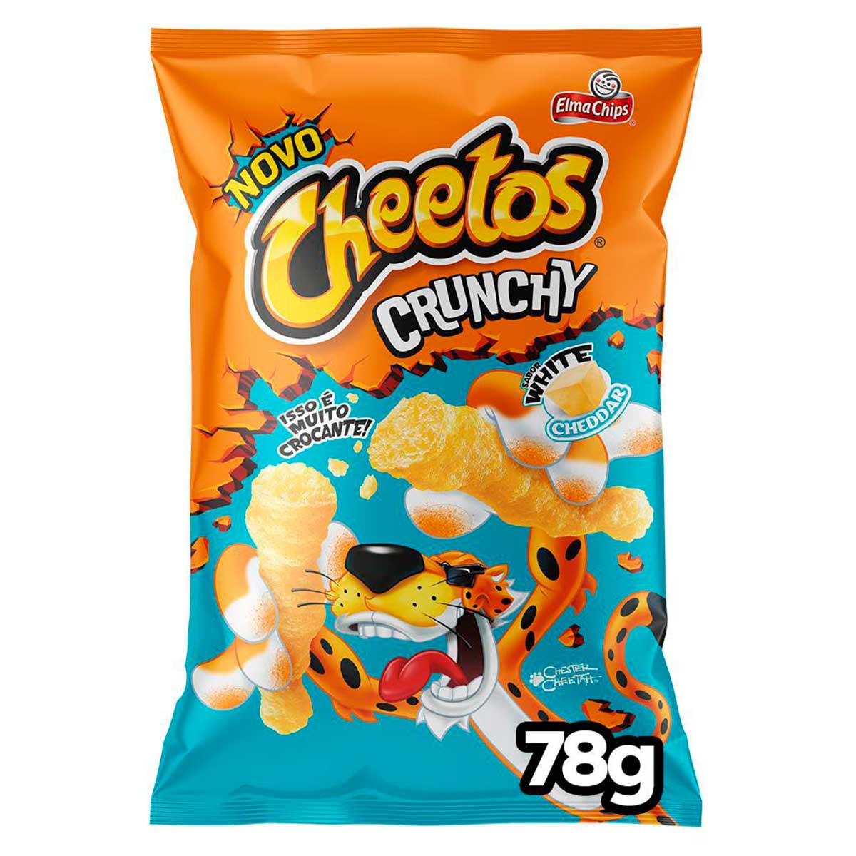 Salgadinho Cheetos Crunchy  White Cheddar 78g