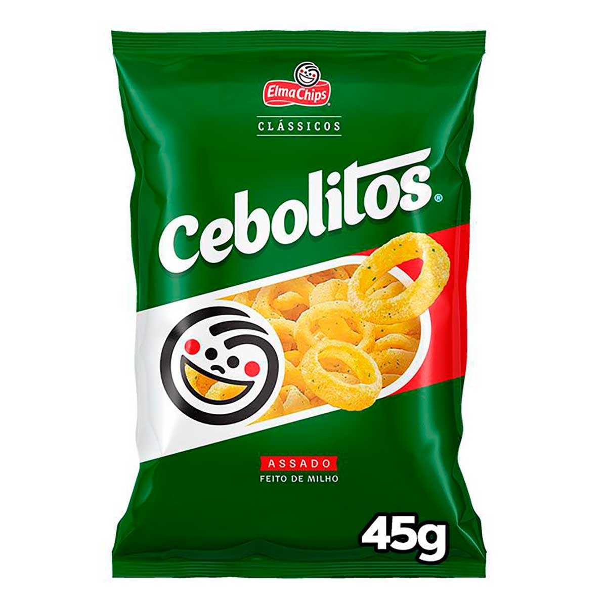 Salgadinho Cebola Elma Chips Cebolitos 45g