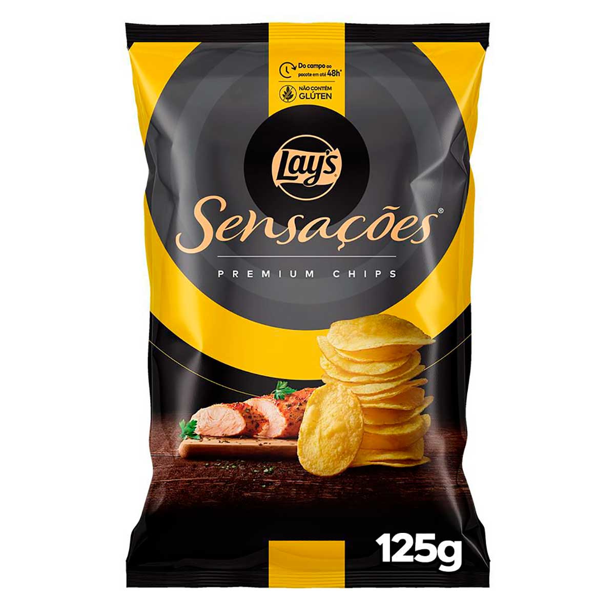 Batata Frita Frango Grelhado Sensações Elma Chips 125g