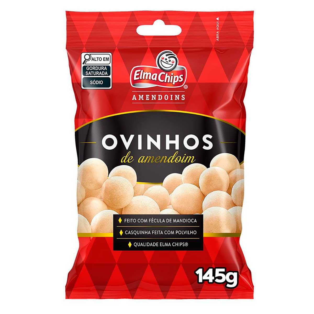 Ovinhos de Amendoim Elma Chips 145g