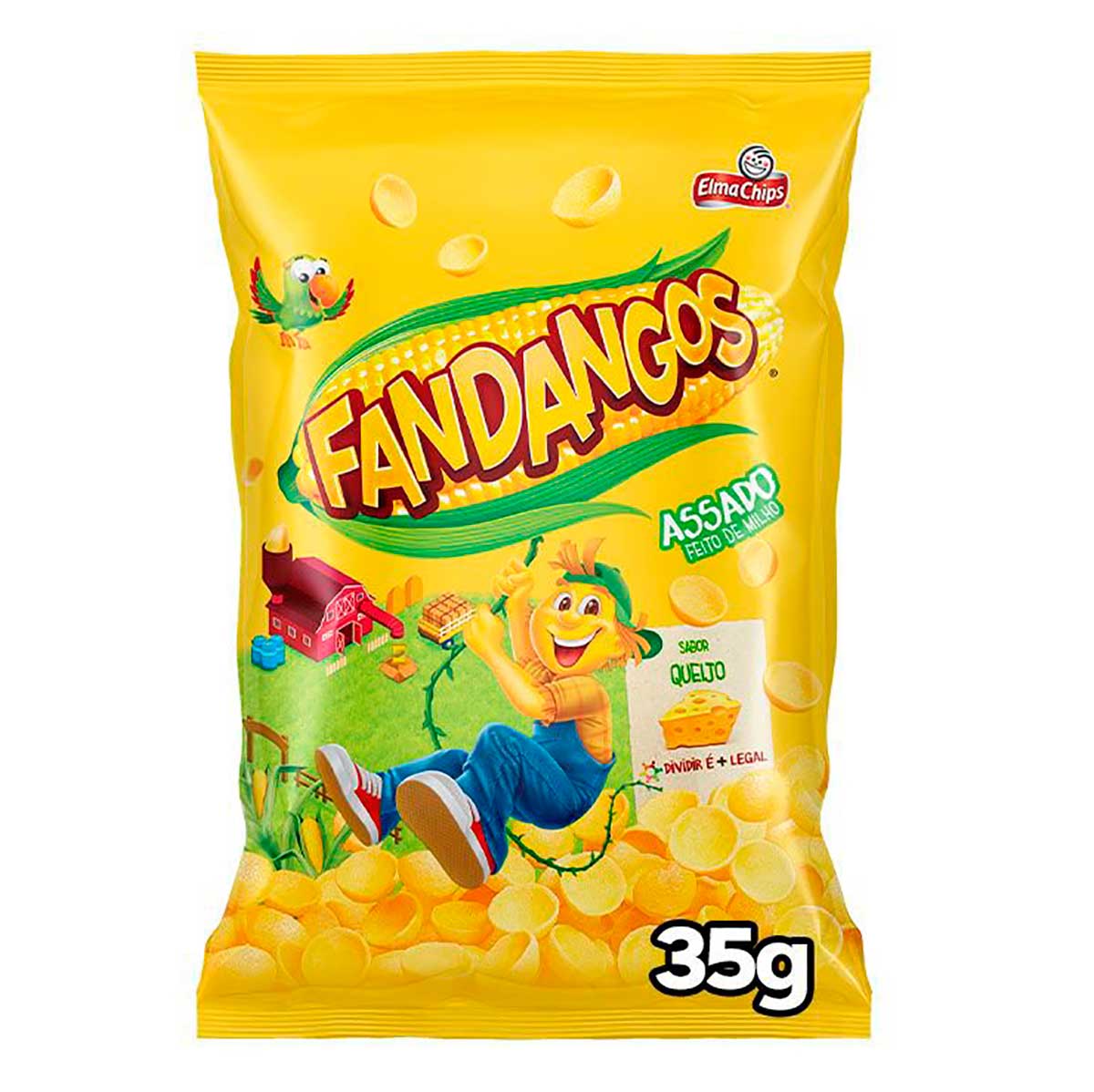 Salgadinho de Milho Queijo Elma Chips Fandangos 35g