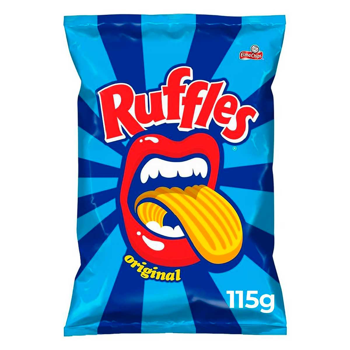 Batata Frita Ondulada Original Elma Chips Ruffles 115g