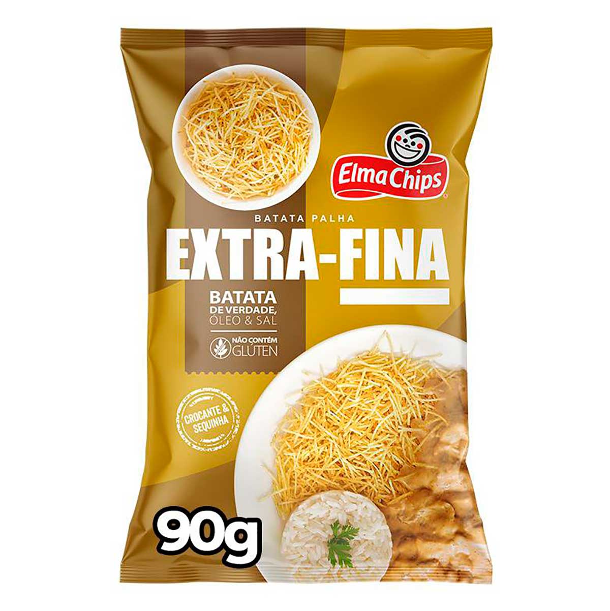 Batata Palha Extrafina Elma Chips 90g