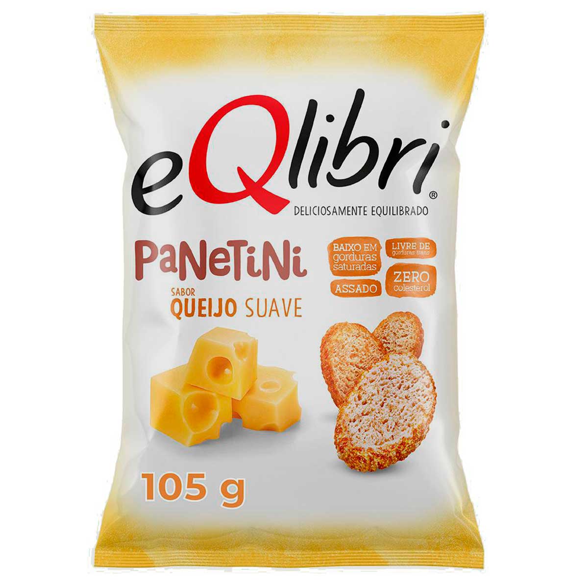 Snack Queijo Suave Eqlibri Panetini 105g