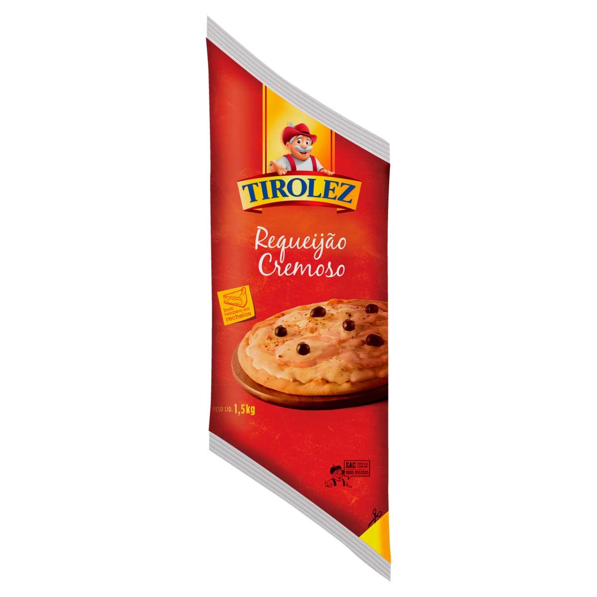 Requeijão Cremoso Tirolez 1.5Kg