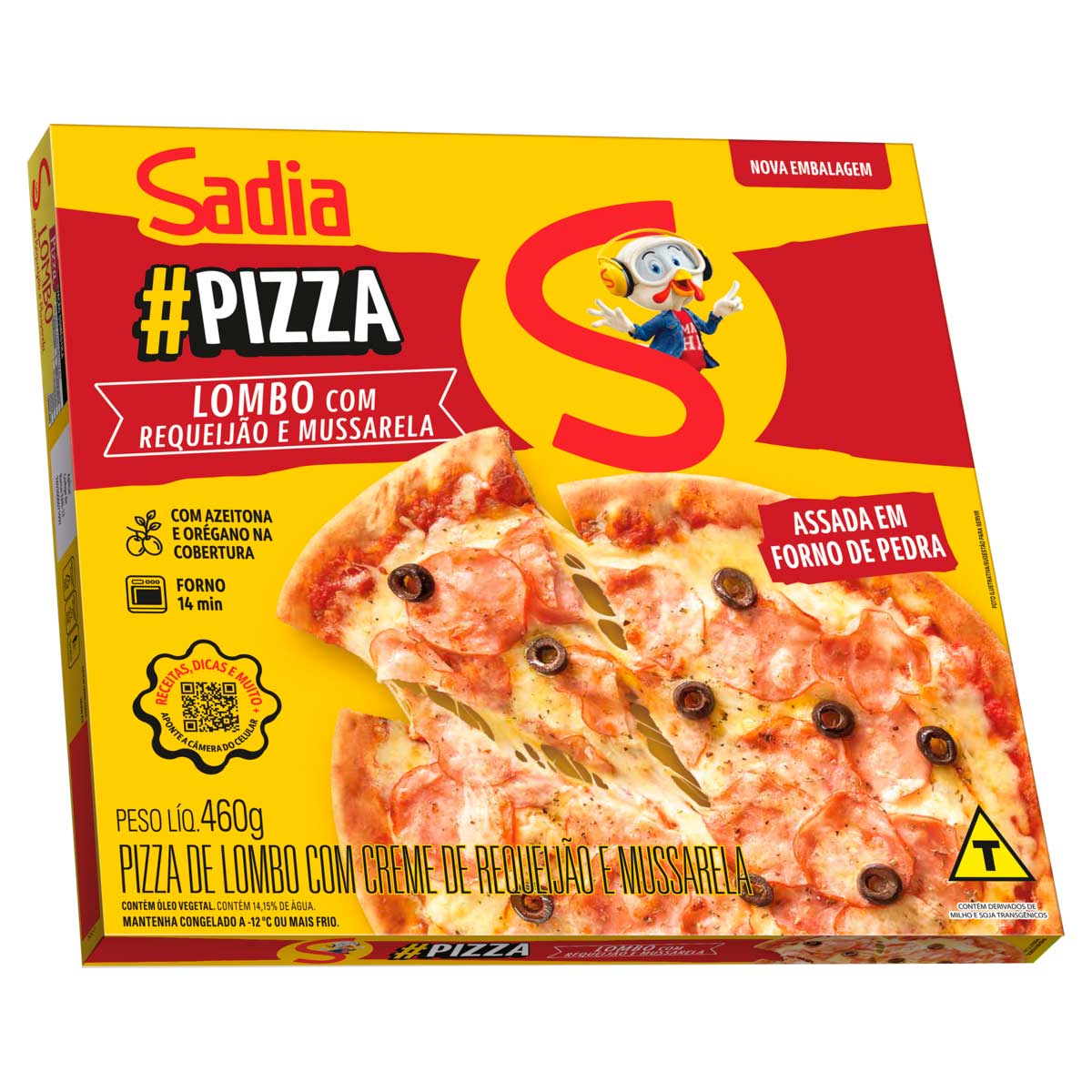 Pizza de Lombo Sadia 460g