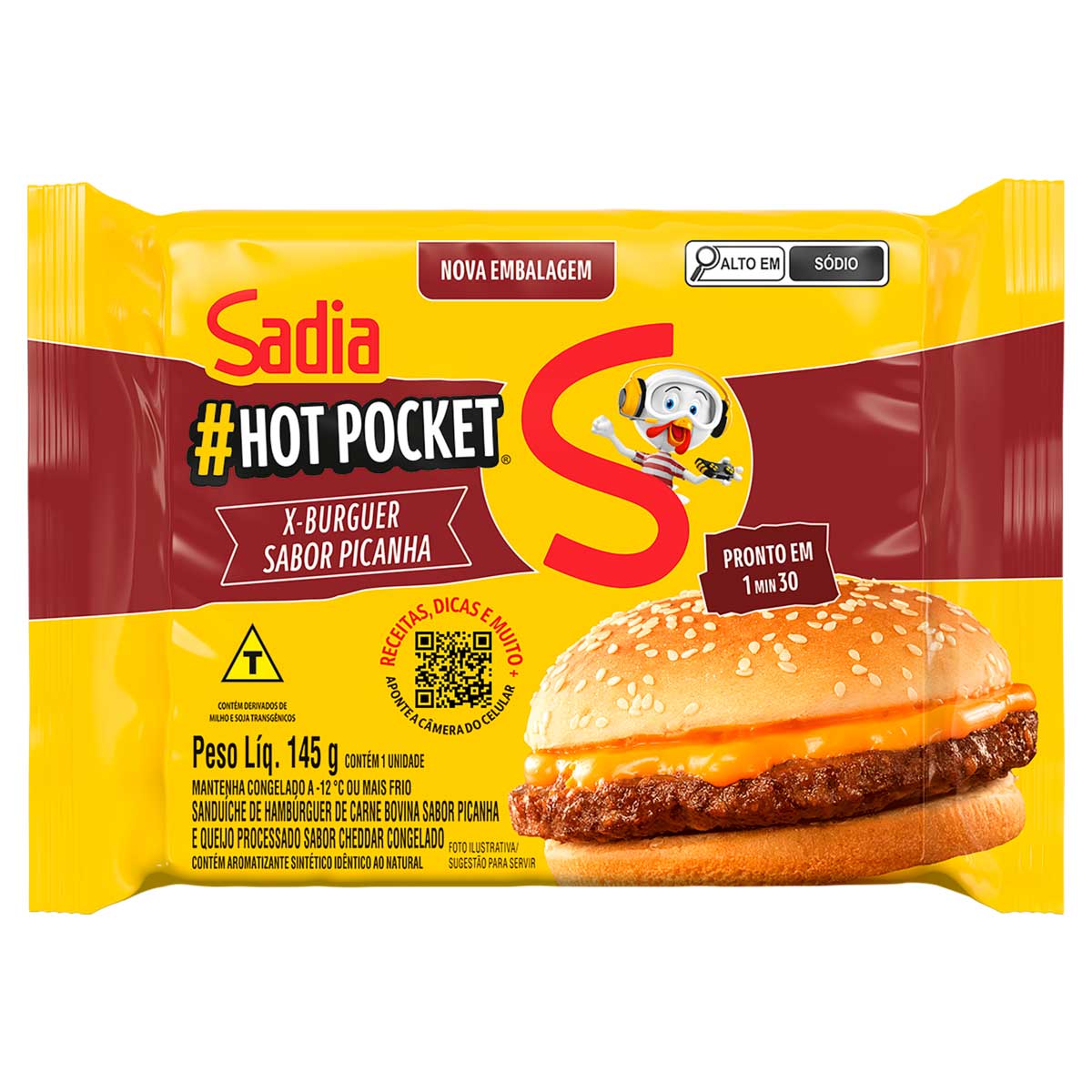 Hambúrguer Picanha Sadia 145g