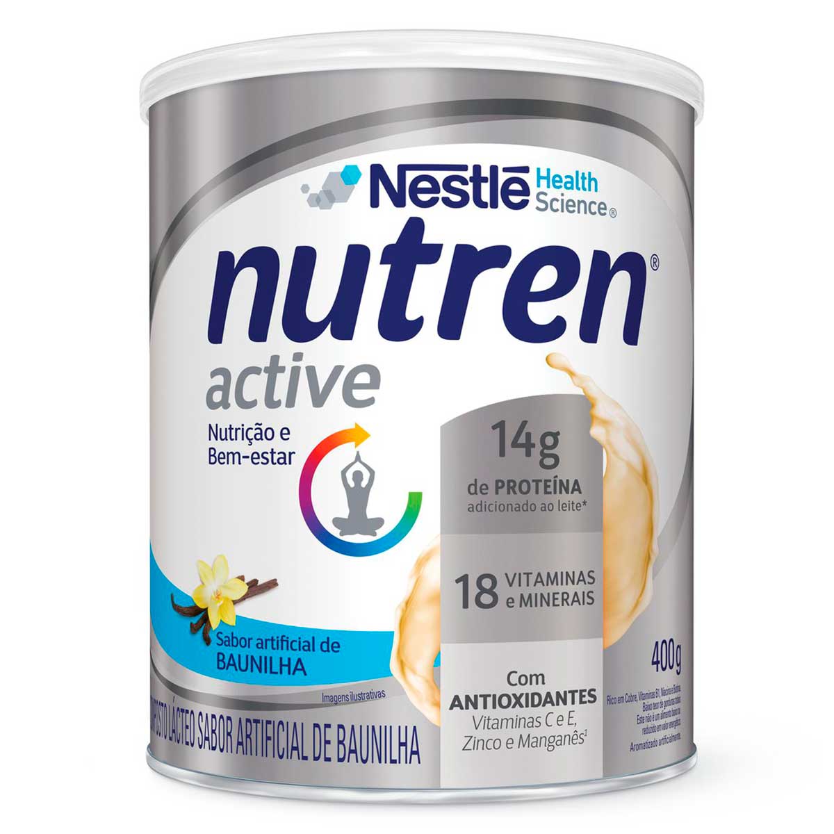 Complemento Alimentar Nutren Active Baunilha 400g