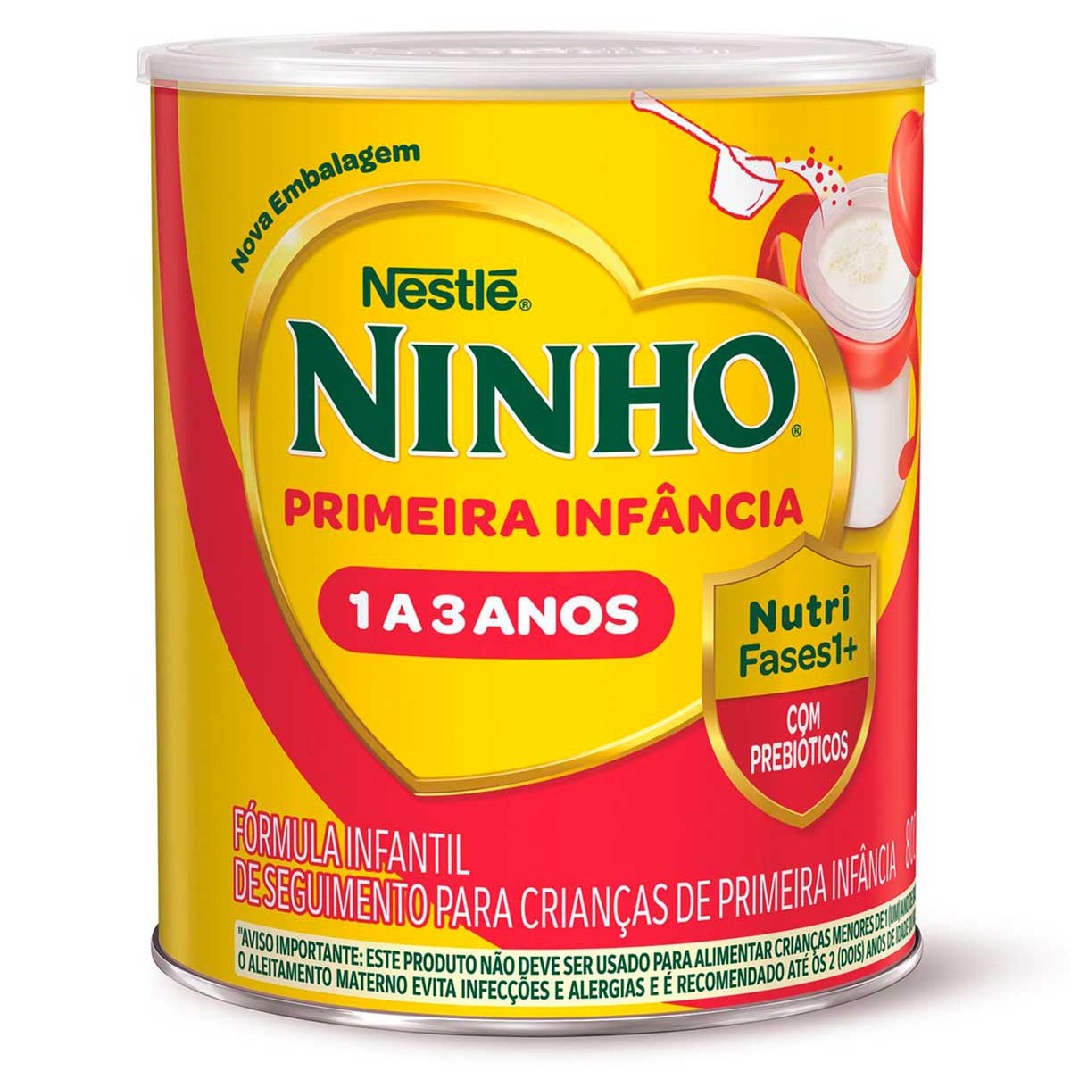 Fórmula Infantil Ninho Primeira Infância Lata 800g