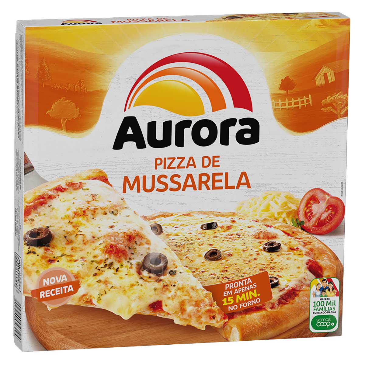 Pizza Aurora Mussarela 440 g