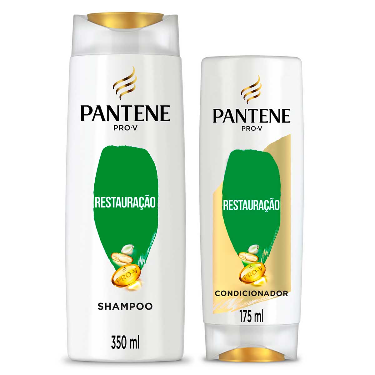 Kit Shampoo 350ml + Condicionador 175ml Pantene Pro-V Restauração