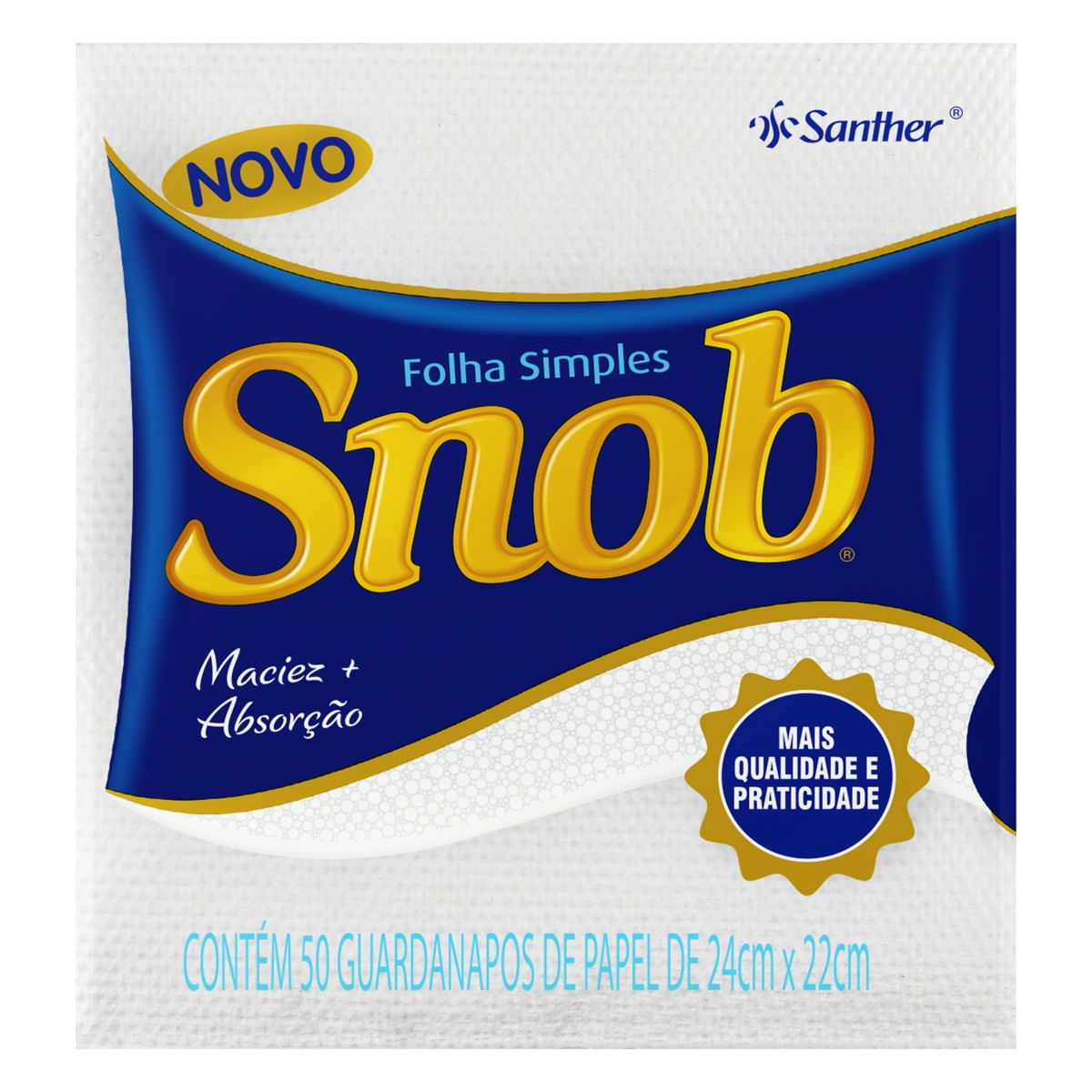 Guardanapo de Papel Snob Classic 23X5