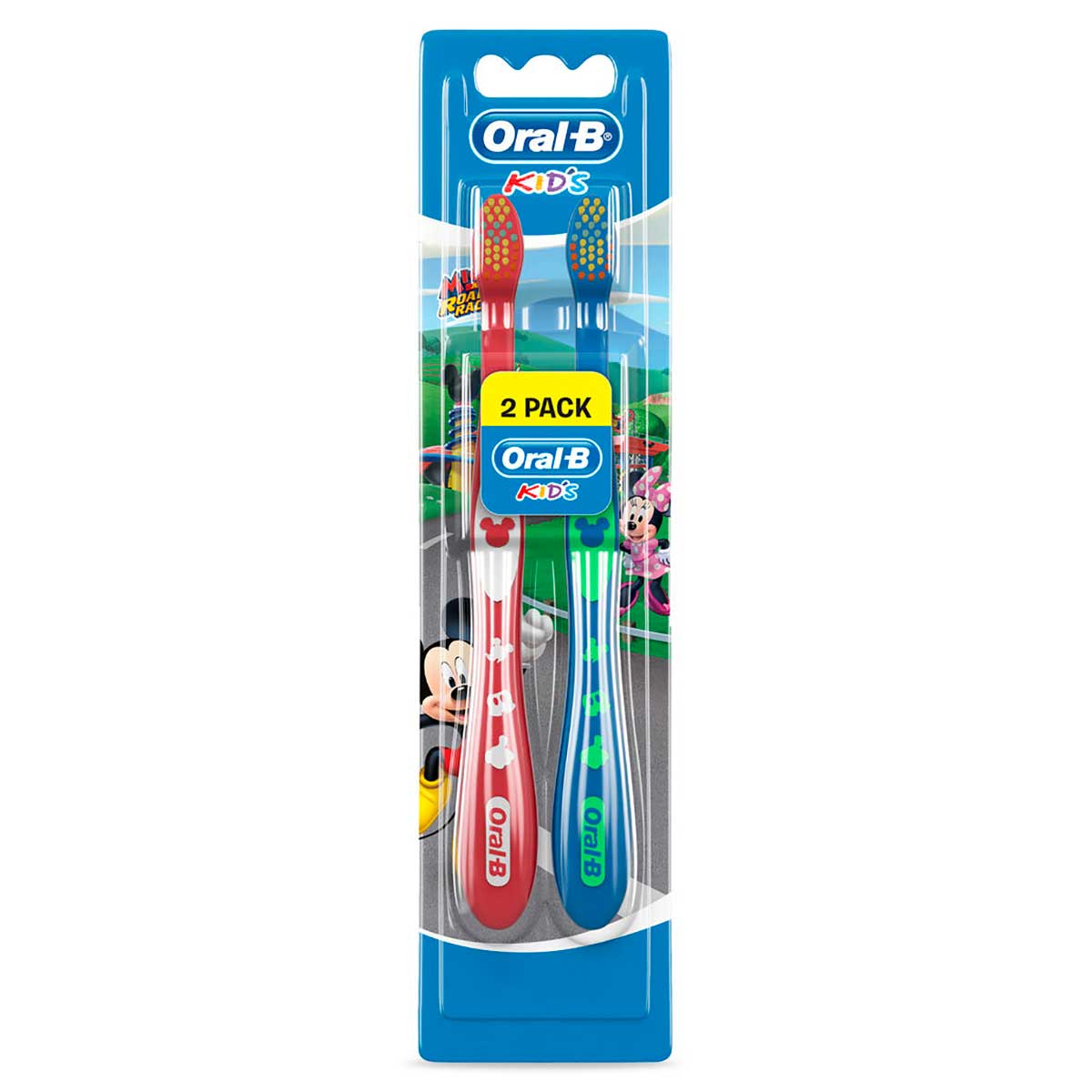 Escova Dental Infantil Oral-B  Mickey 2 Unidades