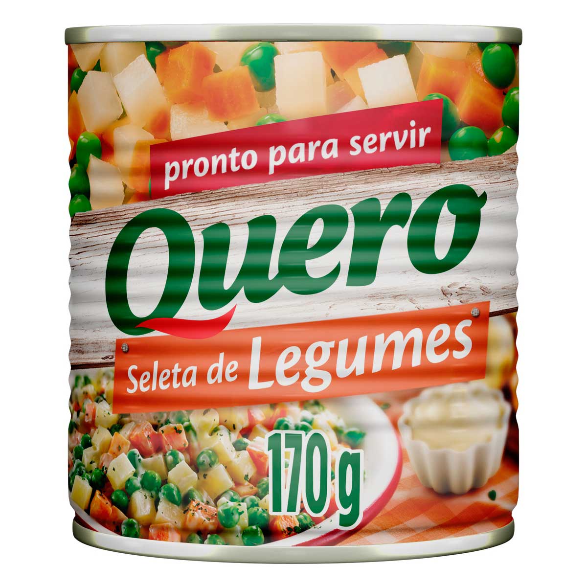 Seleta de Legumes Quero Lata 170g