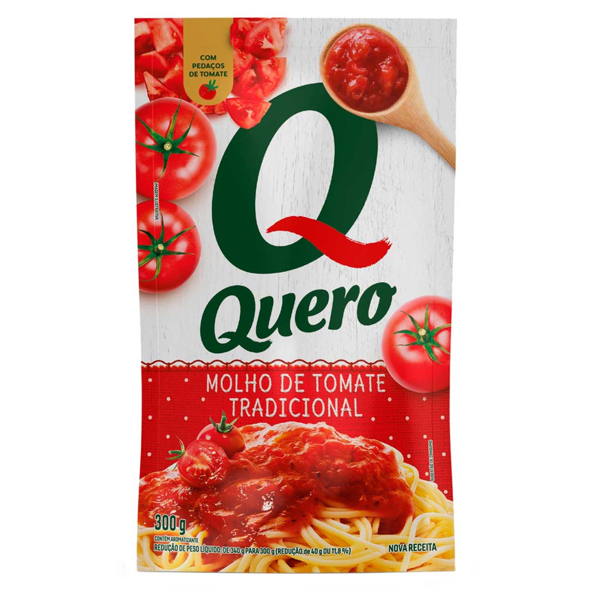 Extrato de Tomate Quero 300g