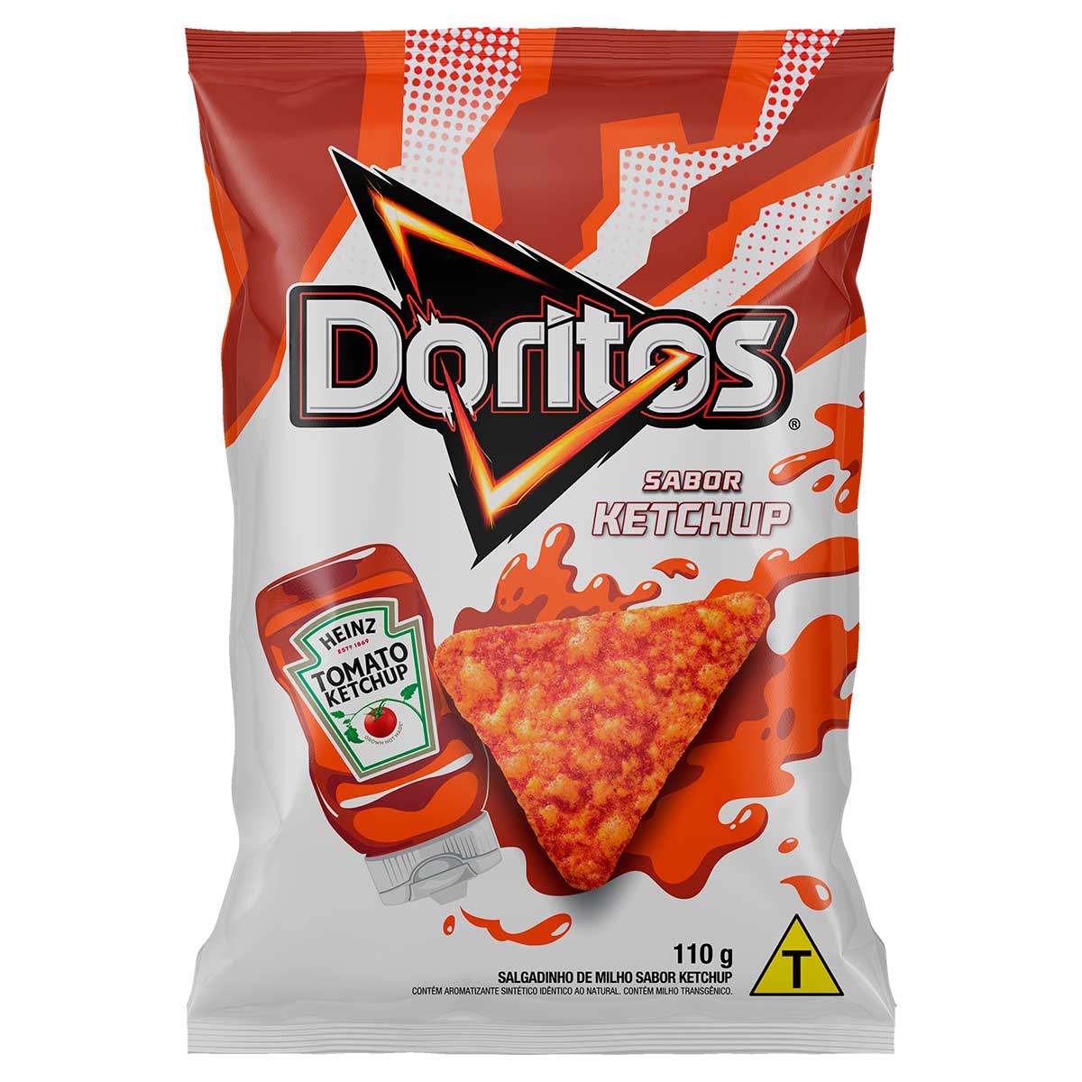 Salgadinho de Milho Ketchup Doritos 110g