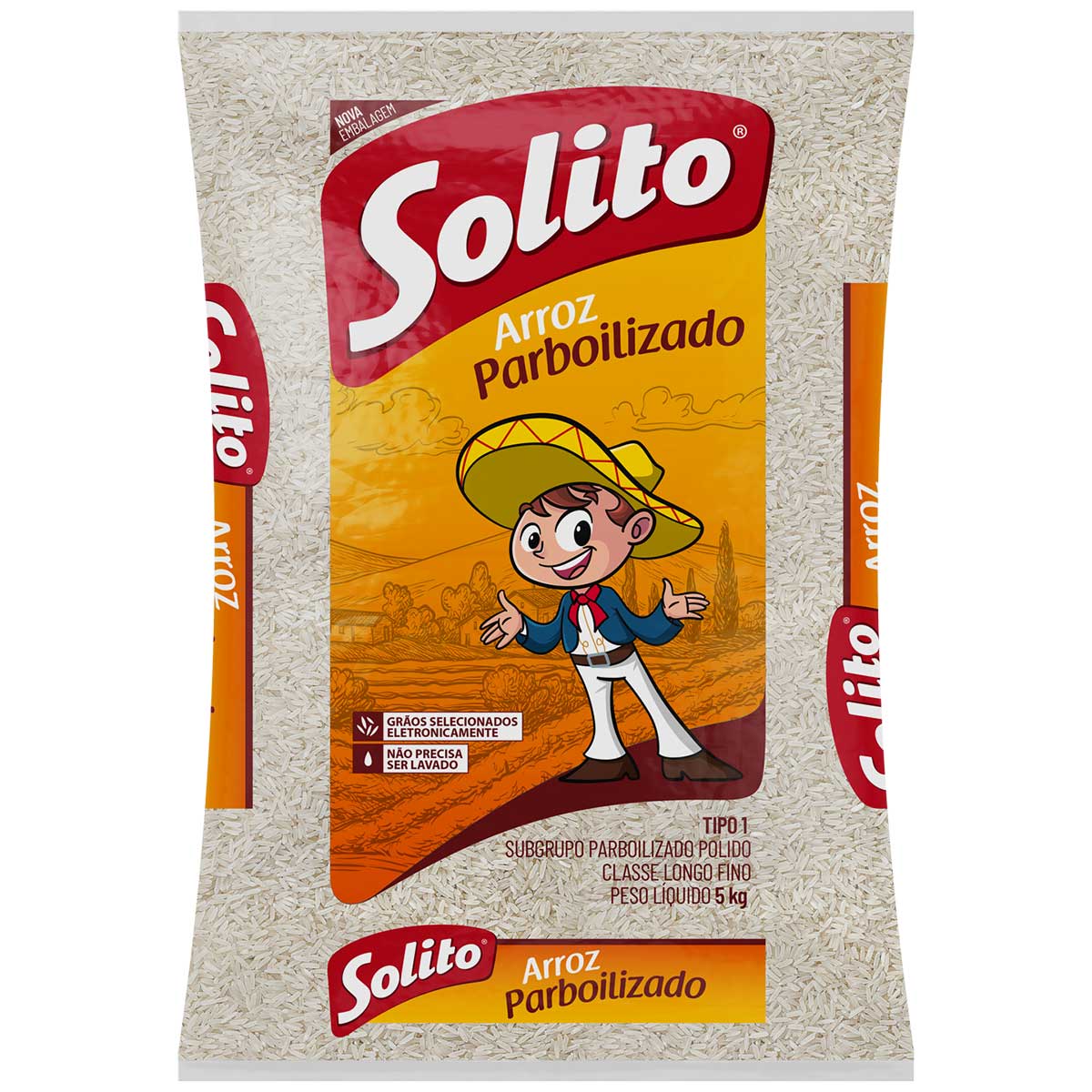 Arroz Solito Parboilizado Tipo 1 5Kg