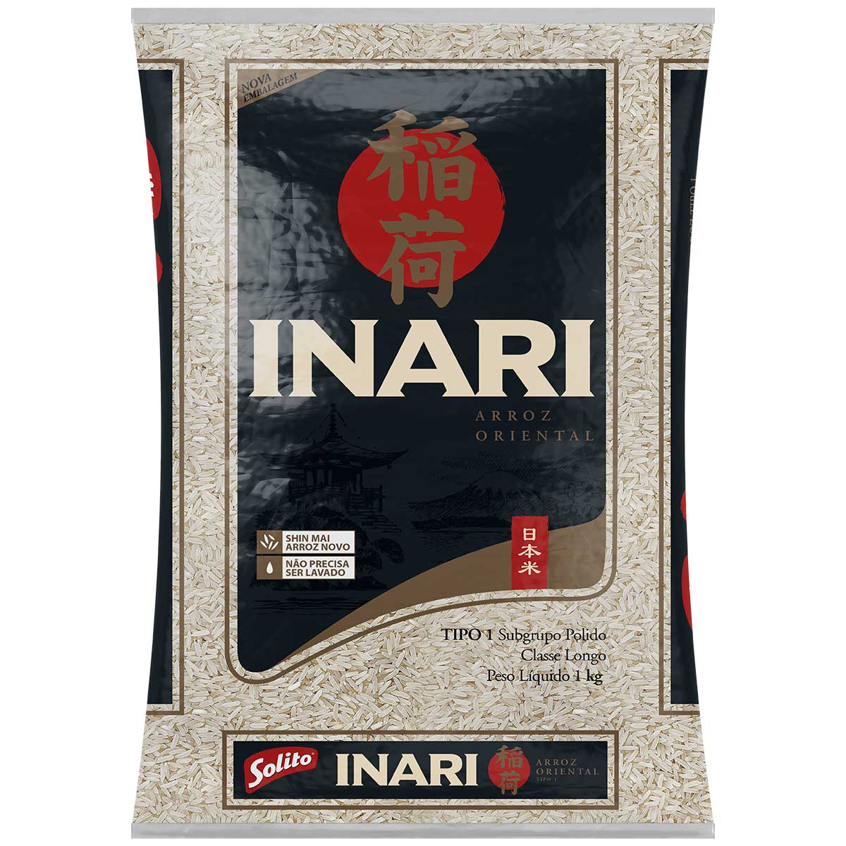 Arroz Oriental Solito Inari 1Kg