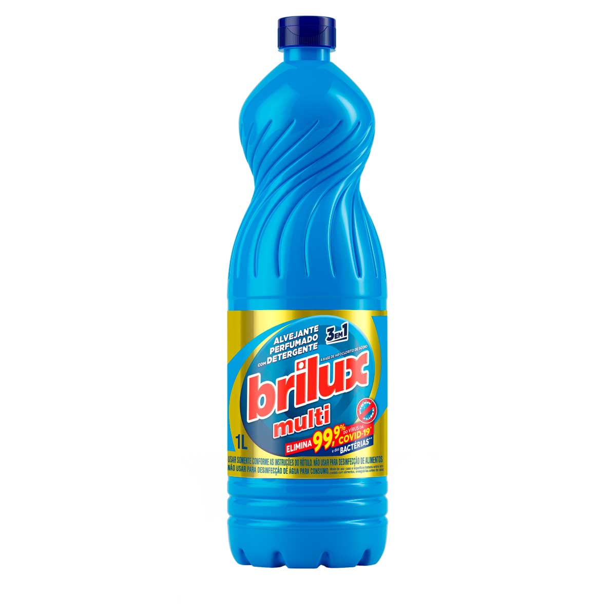 Alvejante com Detergente e Cloro Brilux Multi 1L