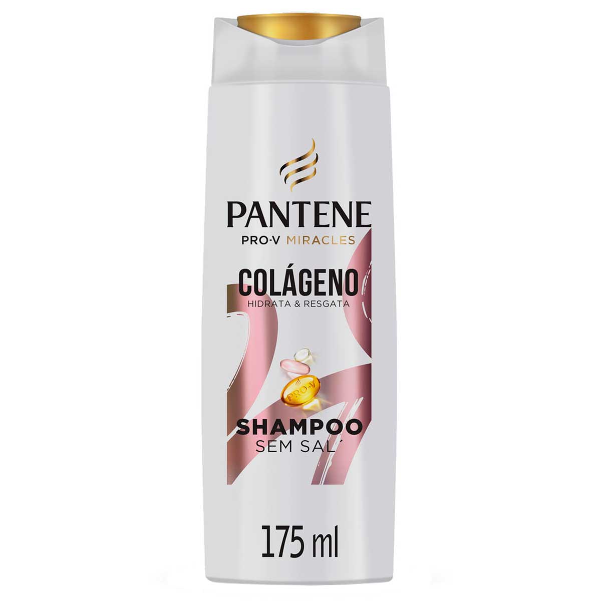 Shampoo Pantene Pro-V Miracles Colágeno Hidrata e Resgata 175ml