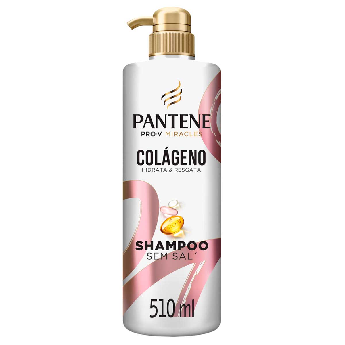 Shampoo Pantene Pro-V Miracles Colágeno Hidrata e Resgata 510ml