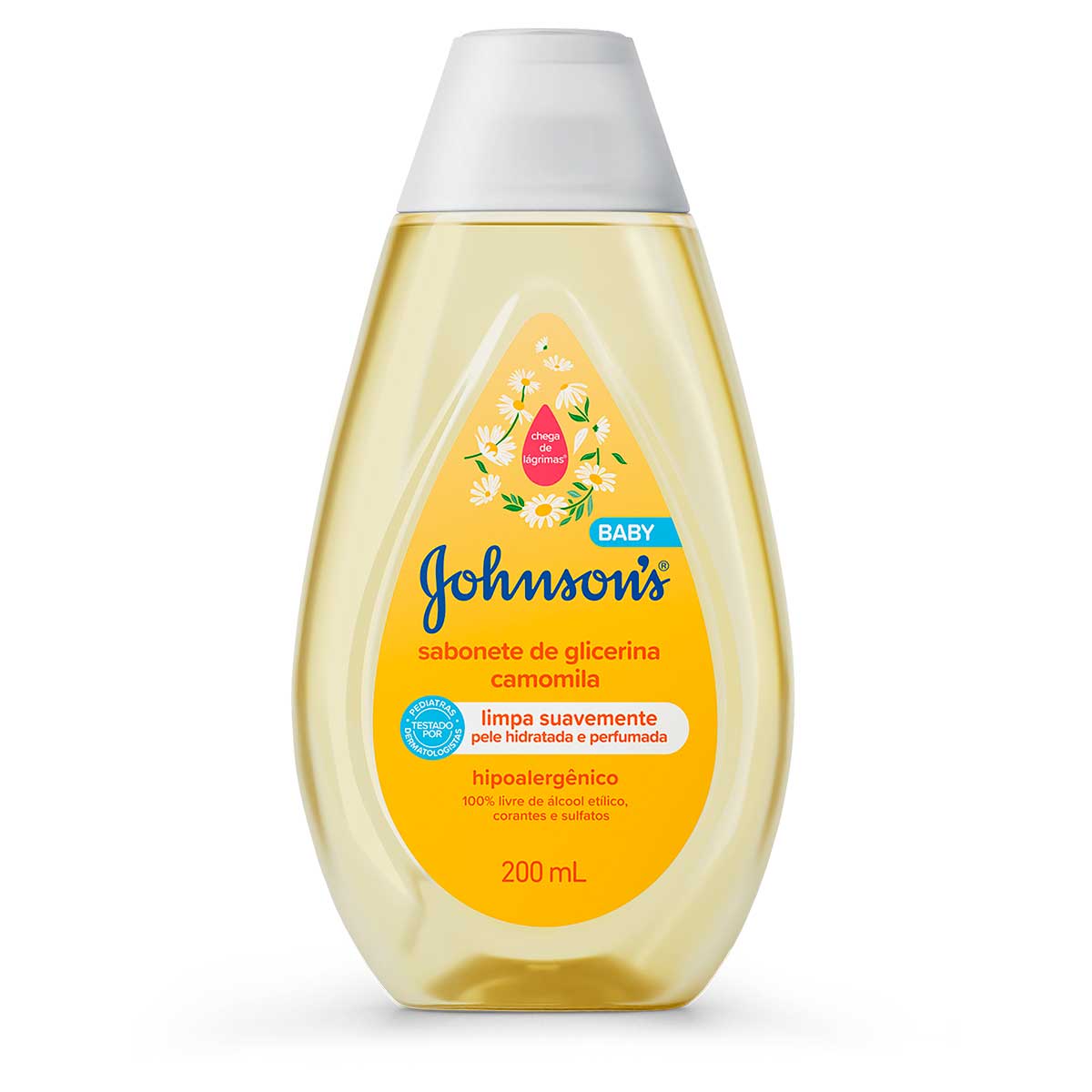 Sabonete Líquido Johnson's Baby Glicerina Camomila 200ml