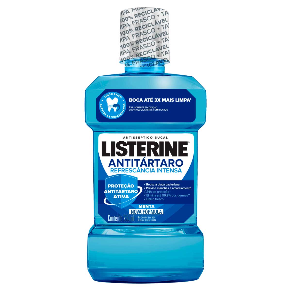 Enxaguante Bucal Menta Listerine Antitártaro 250ml