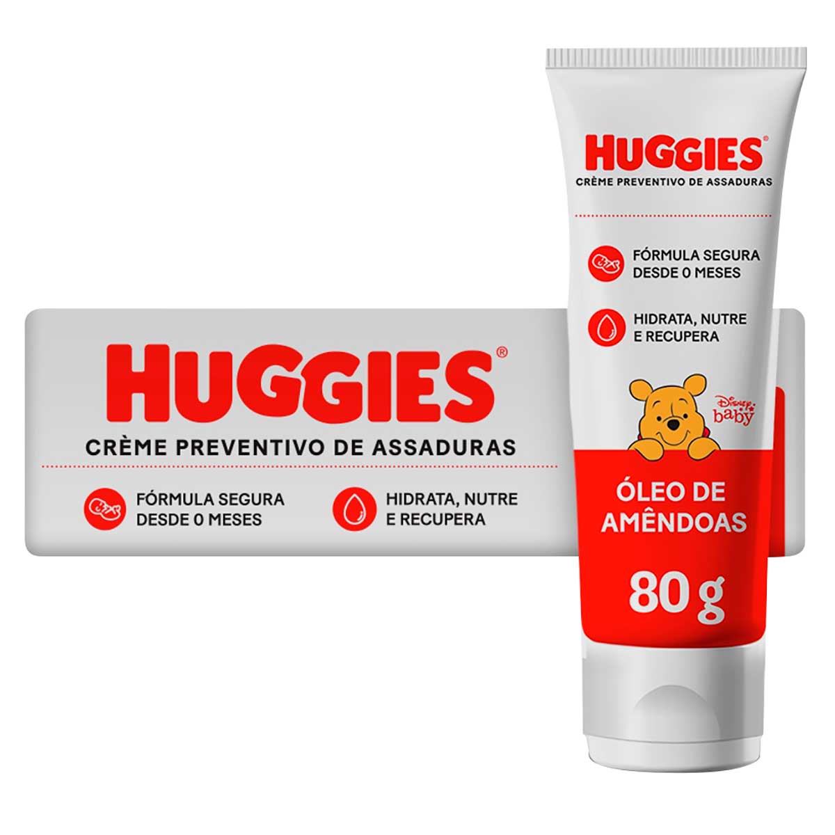 Creme Preventivo de Assaduras Huggies Pele Protegida 80g