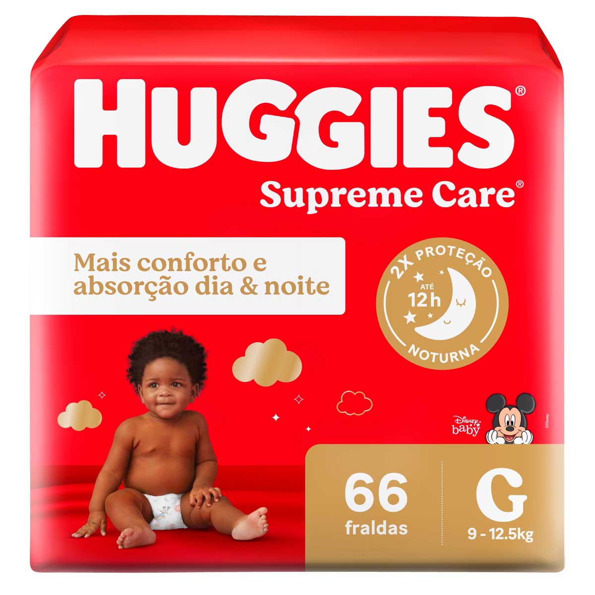 Fralda Huggies Supreme Care G 66 Fraldas