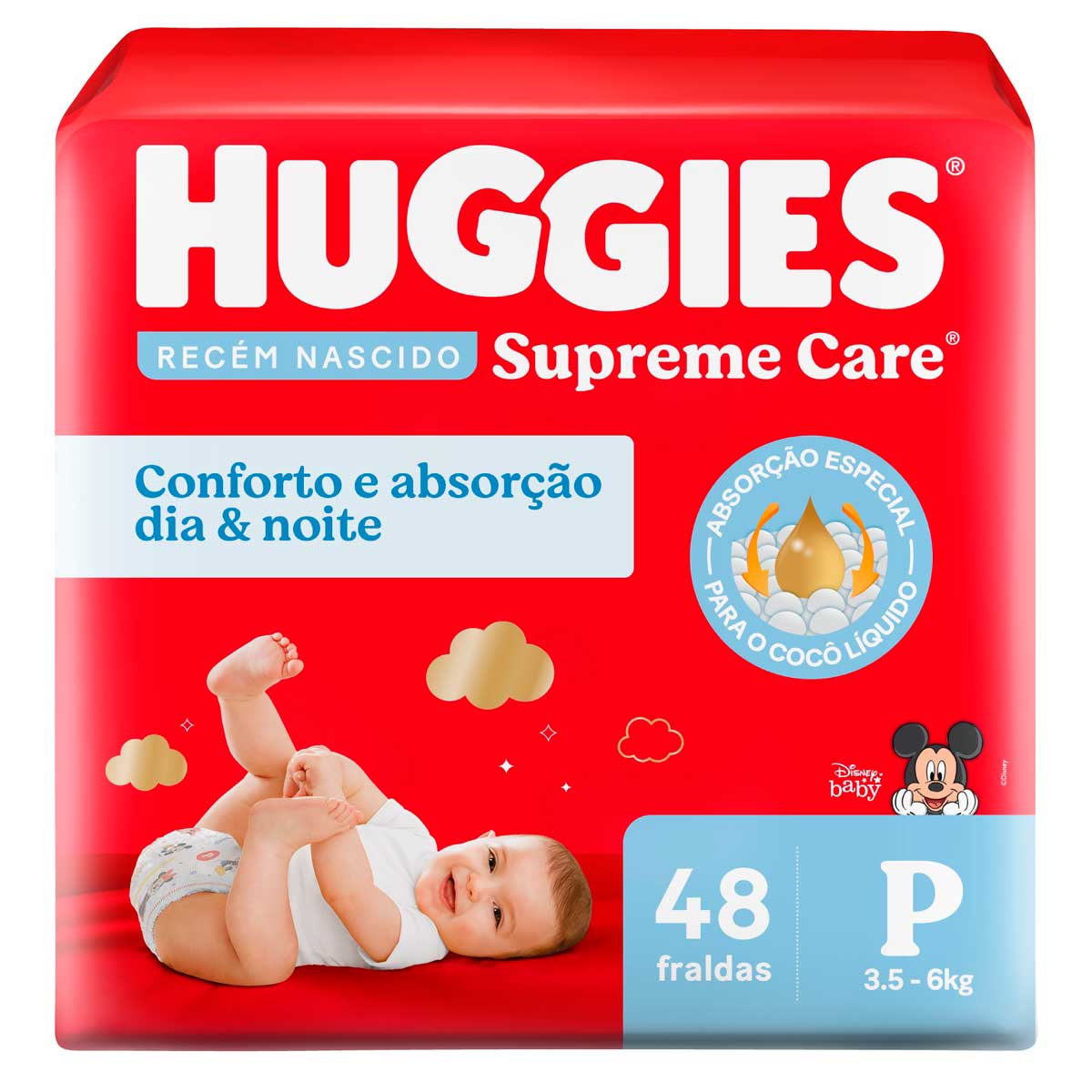 Fralda Huggies Supreme Care P - 48 Fraldas