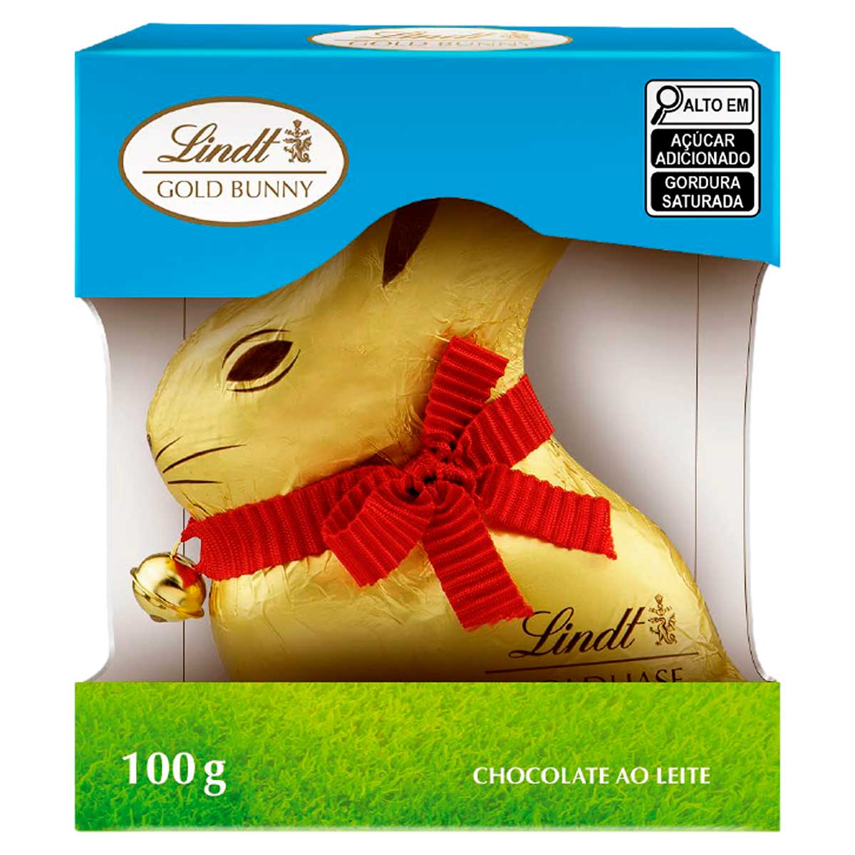 Chocolate Lindt Gold Bunny Ao Leite 100g