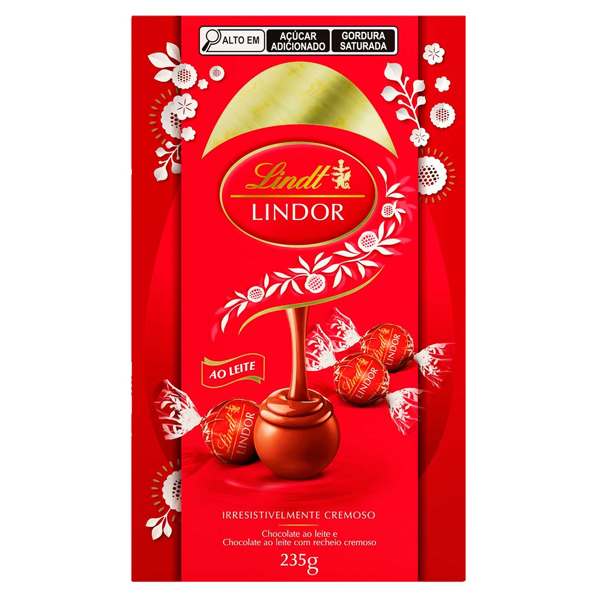 Ovo de Páscoa ao Leite Lindt Caixa 235 g