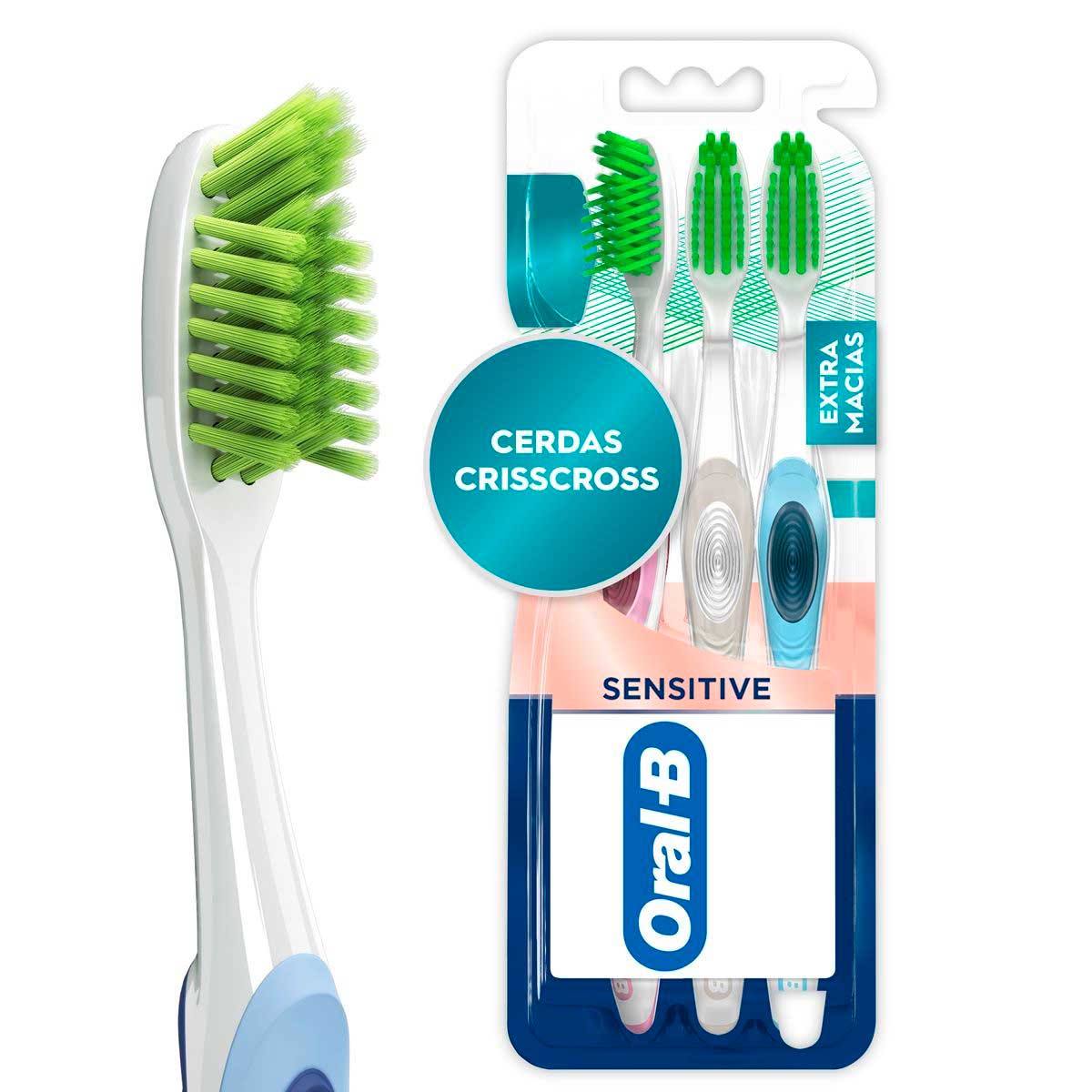 Escova Dental Oral-B Gengiva Detox 3 Unidades