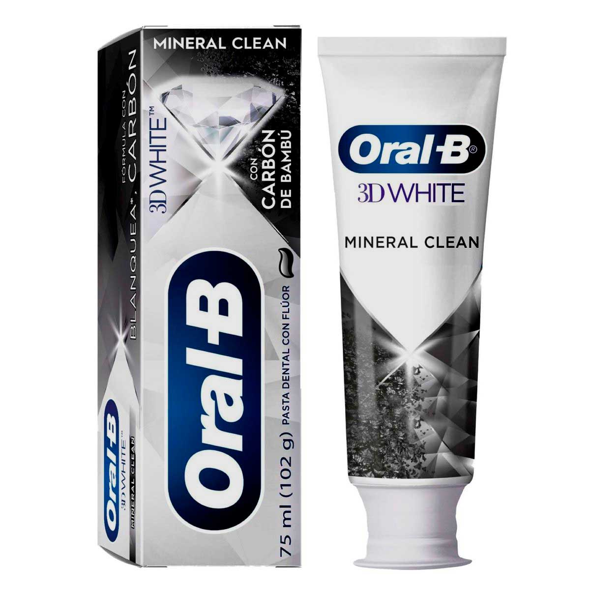 Creme Dental 3D White Mineral Clean 102g