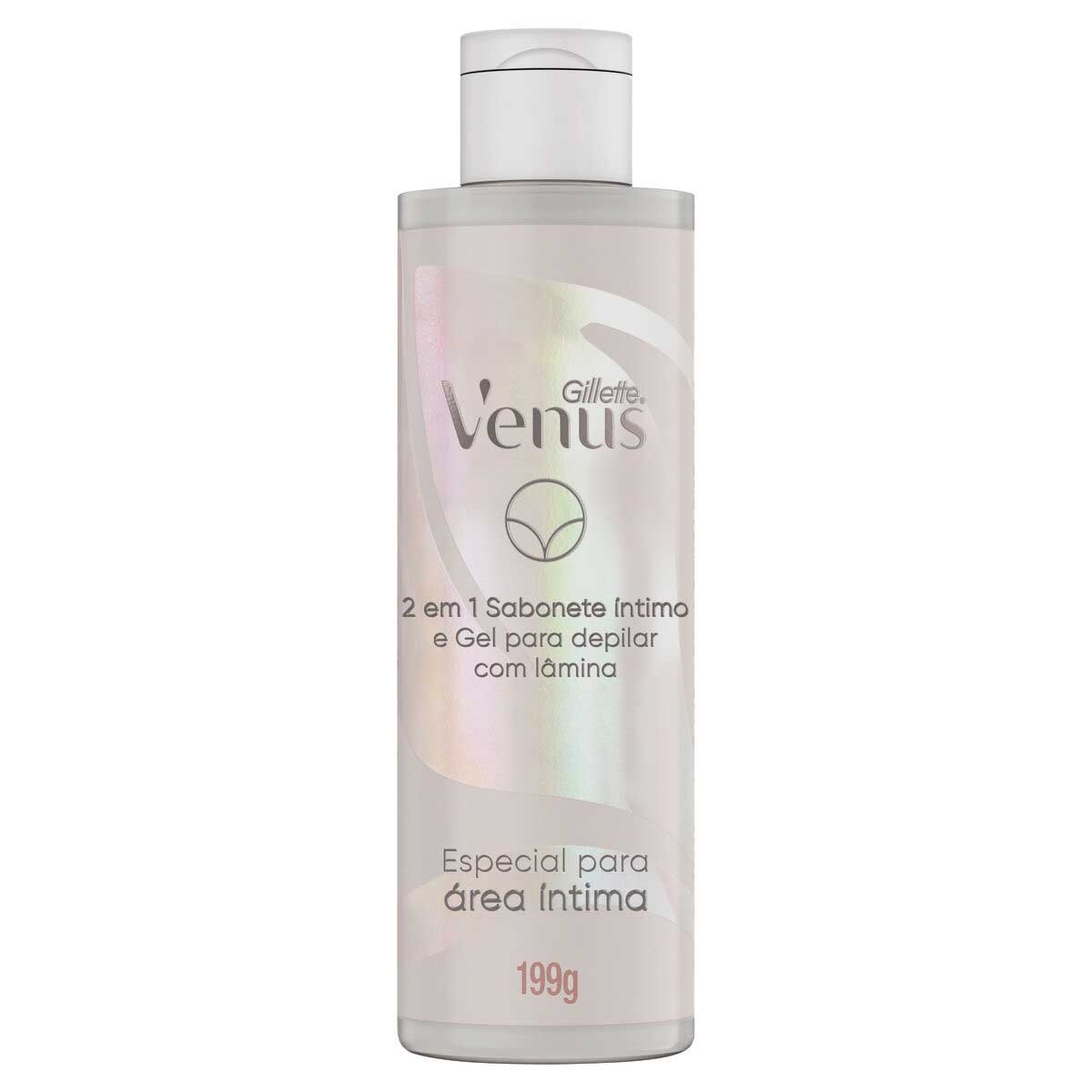 Sabonete e Gel de Depilar para Área Íntima Gillette Venus 190ml