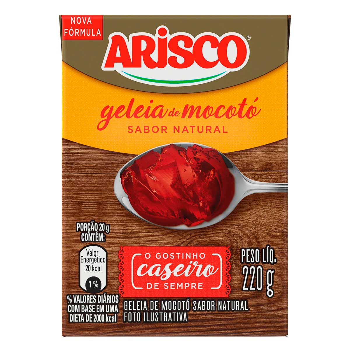 Geleia de Mocotó Natural Arisco 220g