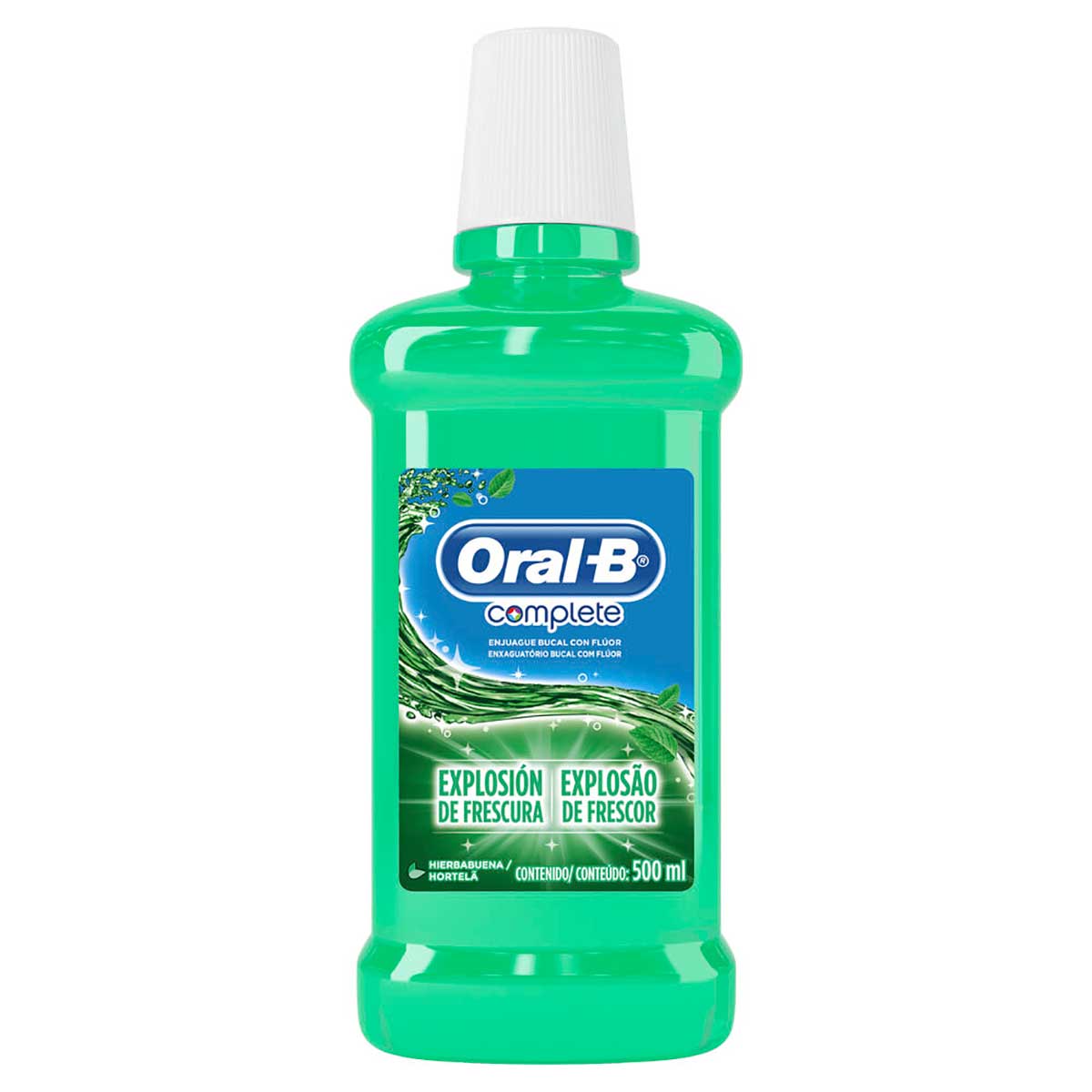 Enxaguatório Bucal Oral-B Complete Hortelã 500ml
