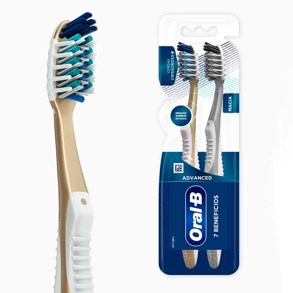 Escova Dental Oral-B 7 Benefícios 2 Unidades