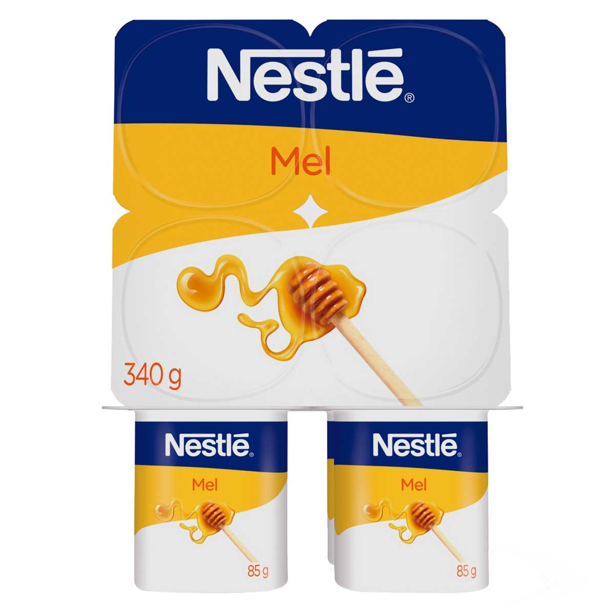 Iogurte Natural Mel Nestlé 340g