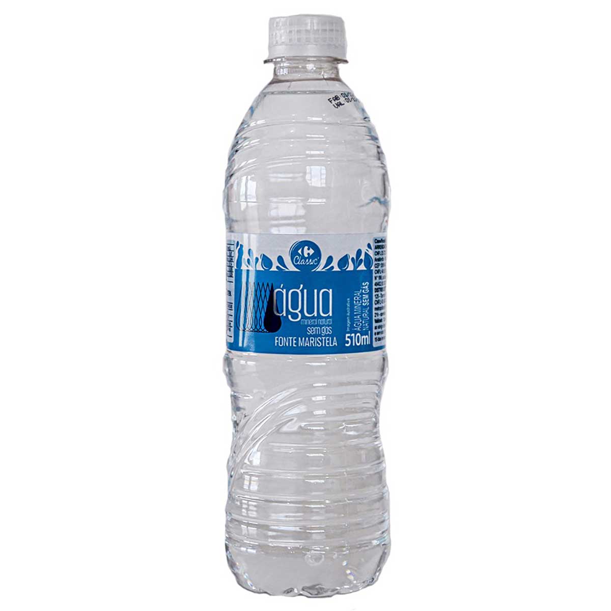 Água Mineral Sem Gás Classic Carrefour Garrafa 510ml