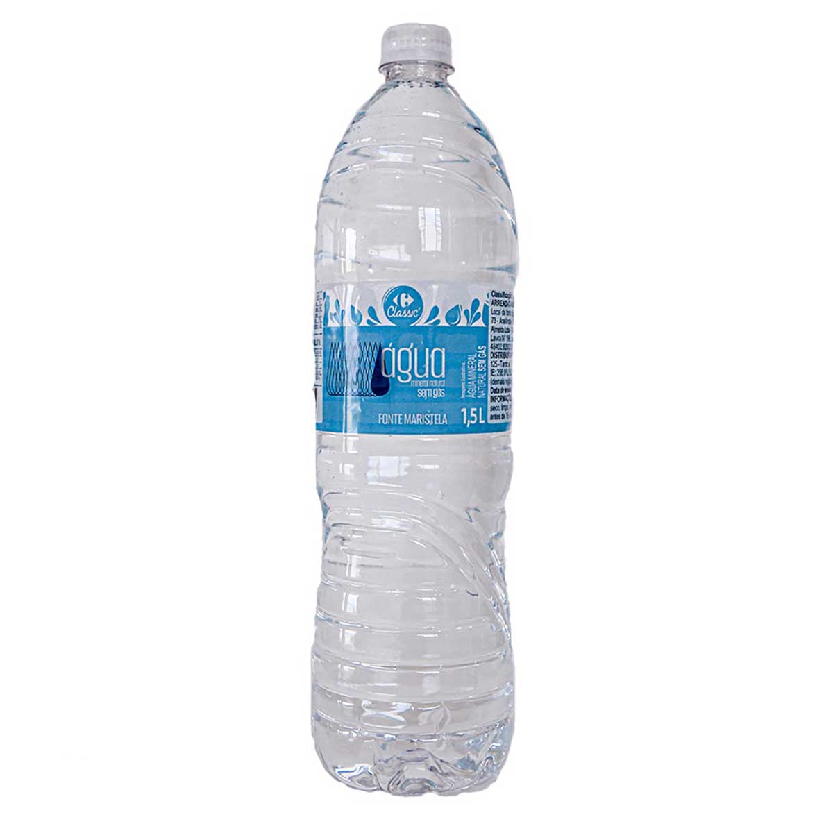 Água Mineral Sem Gás Classic Carrefour Garrafa 1,5 Litros