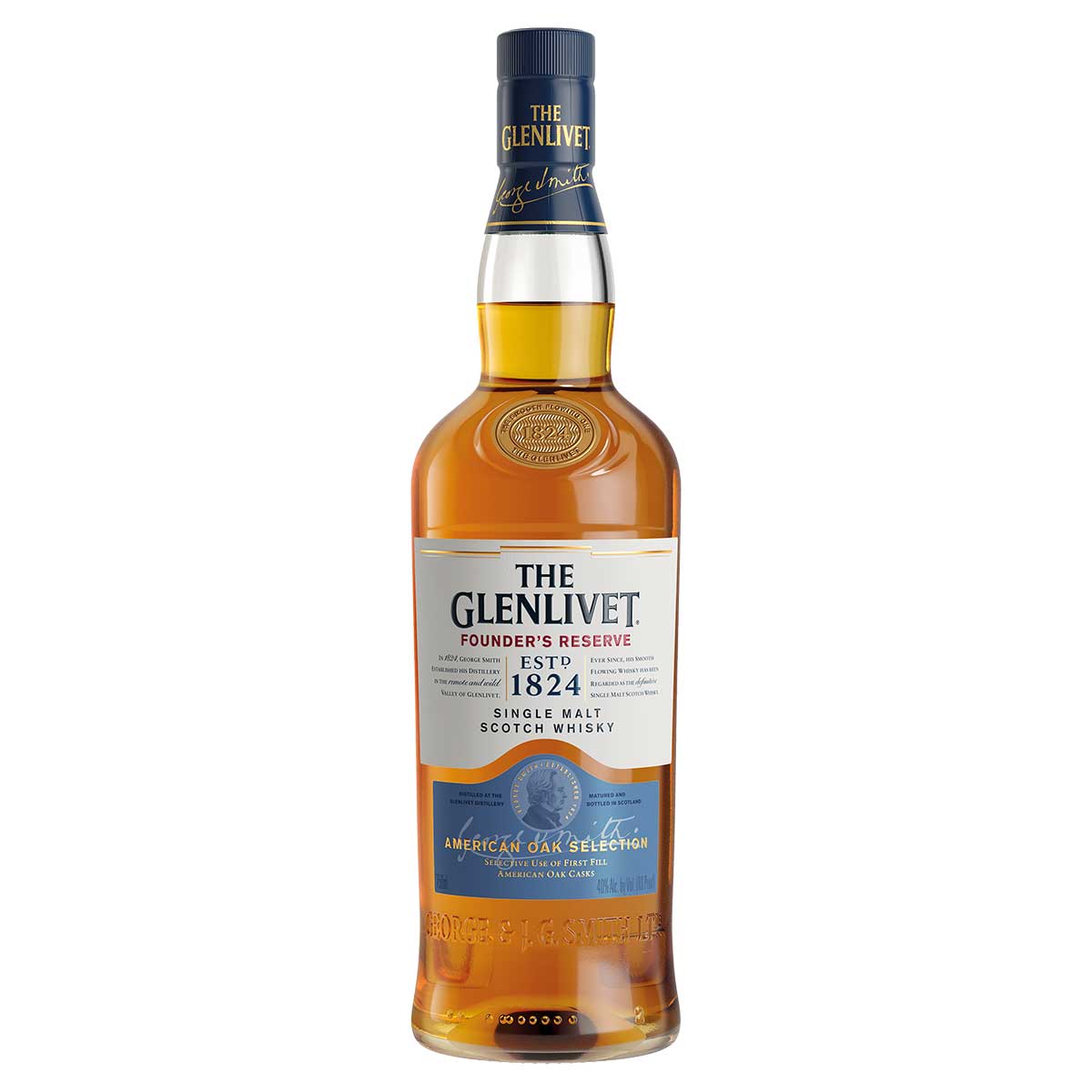 Whisky The Glenlivet Founder's Reserve Single Malt Escocês - 750 ml