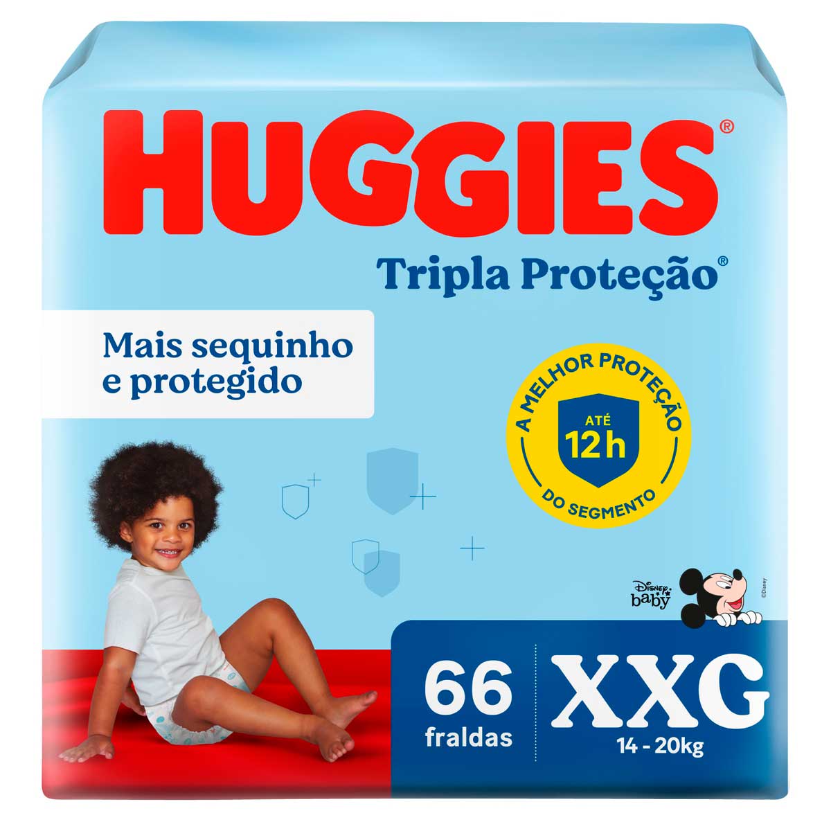Fralda Huggies Tripla Proteção XXG - 66 fraldas