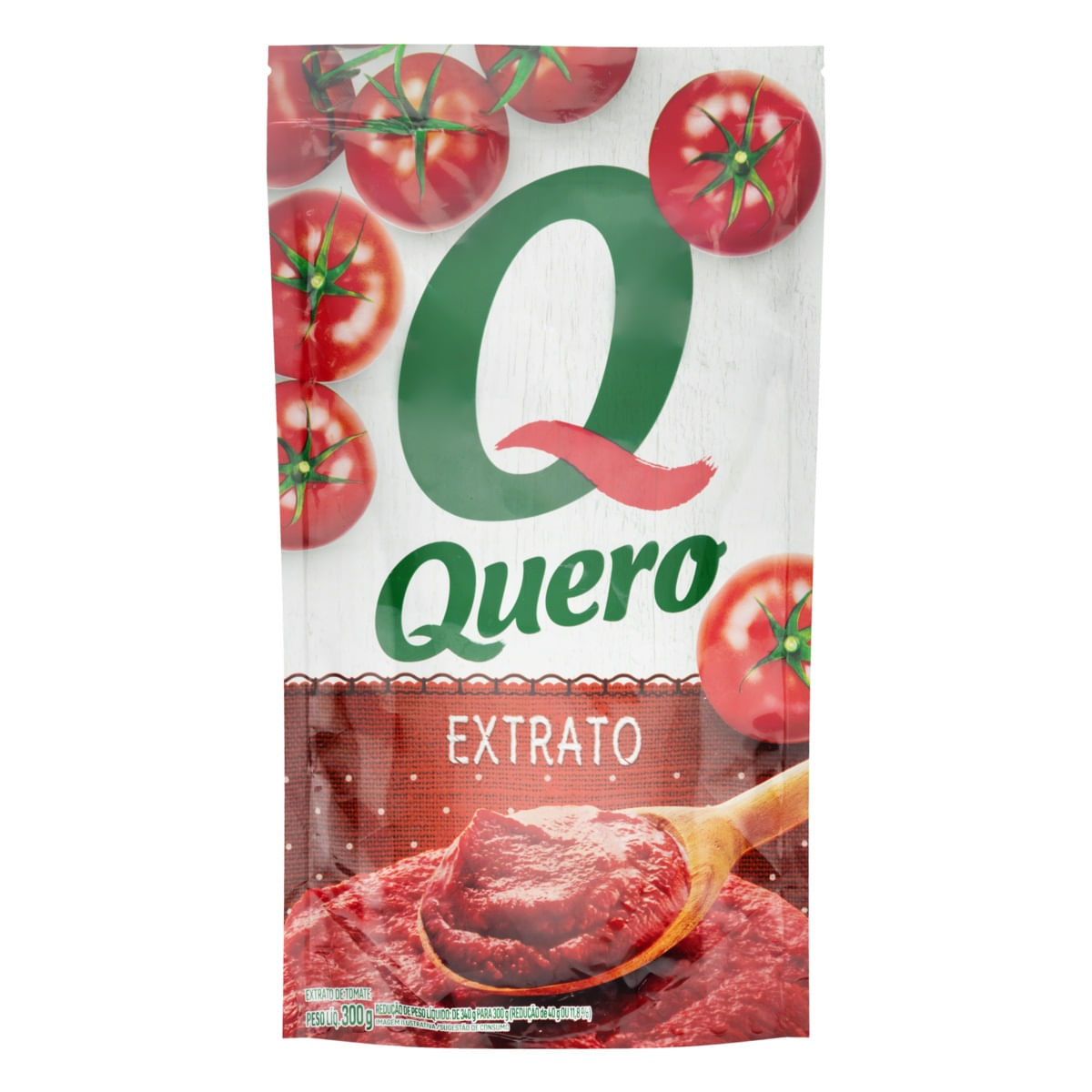 Extrato de Tomate Tradicional Quero 300g