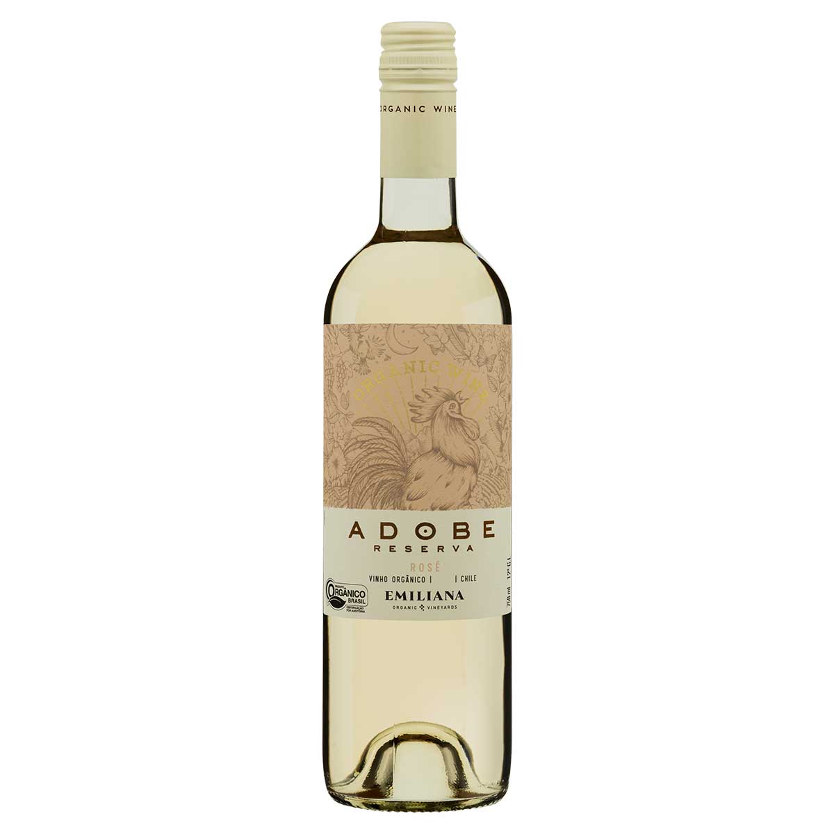 Vinho Rosé Chilleno Adobe Reserva Emiliana 750 ml